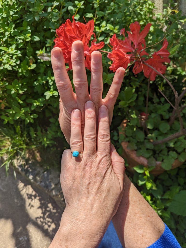 Massage des mains sophrologie Le Havre